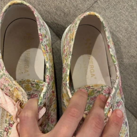 Loveshack Fancy x Superga sneakers EUC - Picture 4 of 7